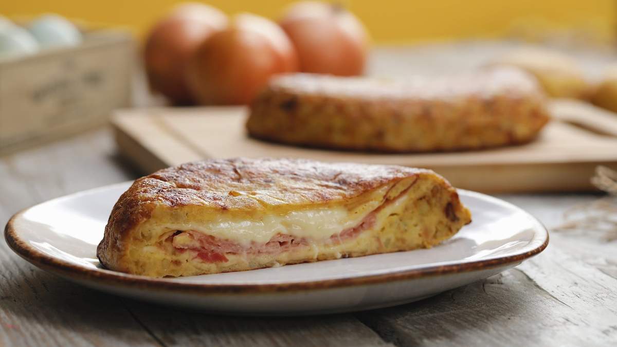 Tortilla de papa. Fuente: (Instagram)