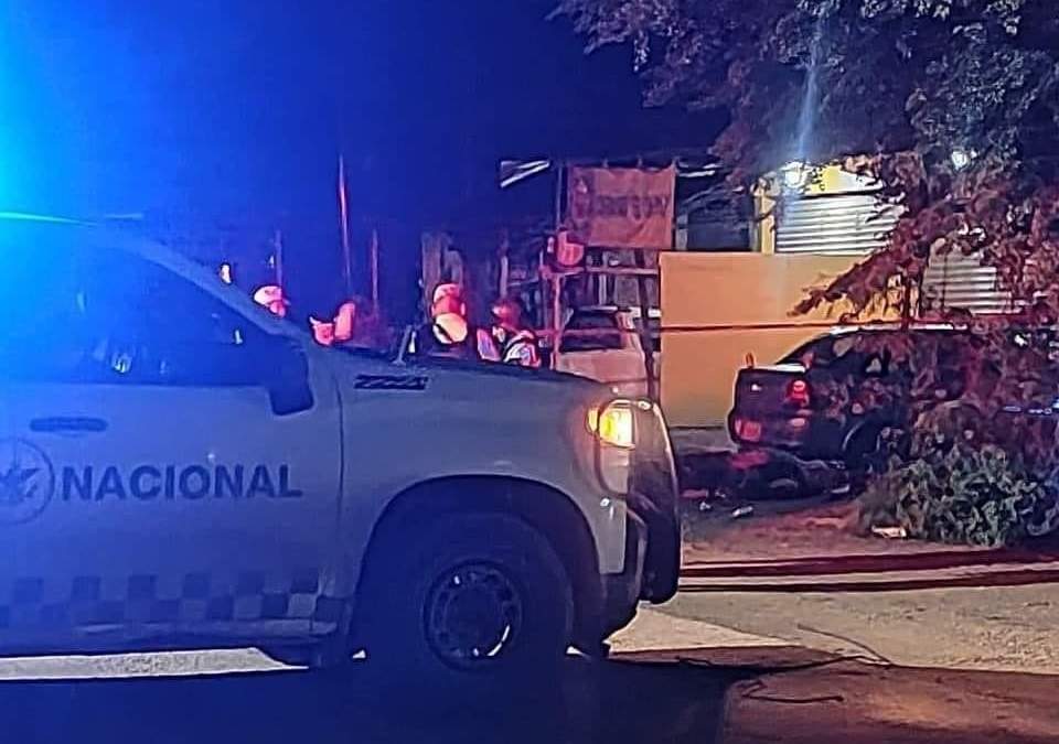 Tres hombres y una mujer fueron asesinados a balazos en El Cayaco, municipio de Acapulco