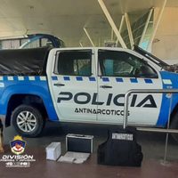 Incautaron droga valuada en mas de un millón de pesos que llegó a la ETON mediante una encomienda