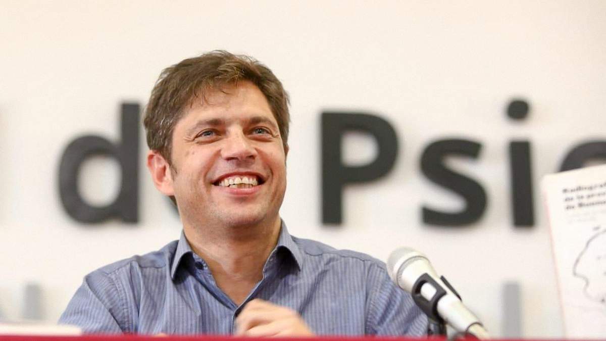 Axel Kicillof. Fuente: (Twitter)