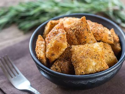 Ravioles crocantes: aprovechá la pasta sobrante del finde para este plato delicioso