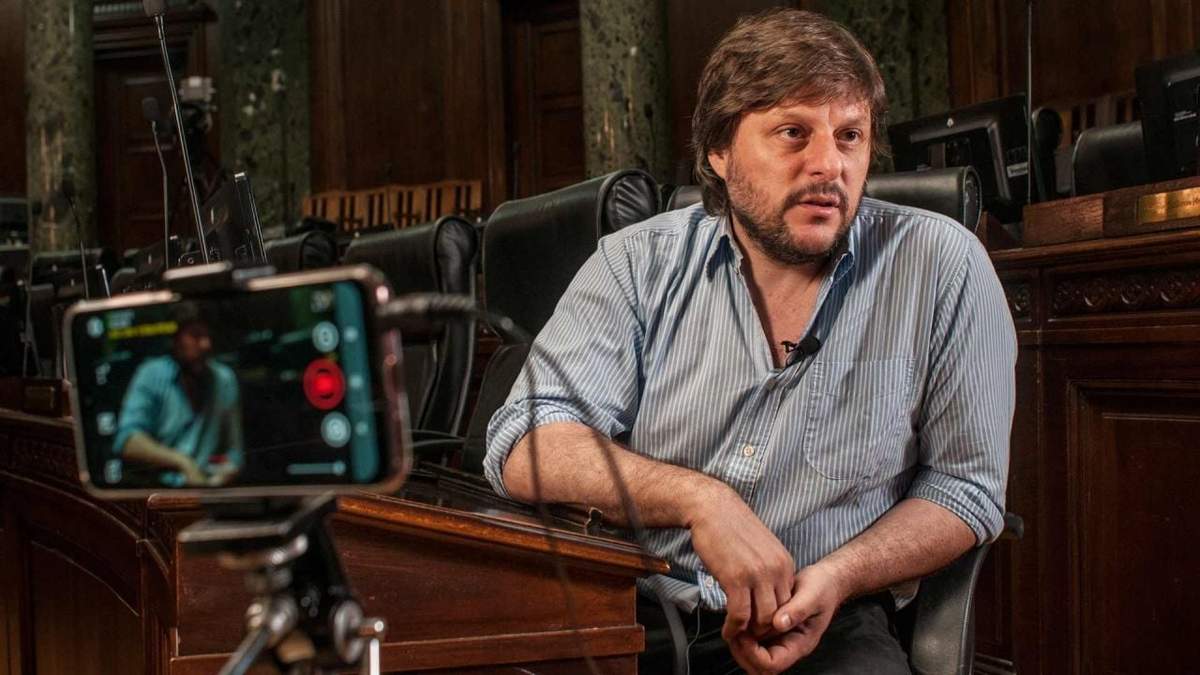 Leandro Santoro, asesor presidencial. Fuente: (Twitter)