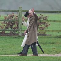 El rey Carlos III va a misa dominical por primera vez desde que se dio a conocer que tiene cáncer