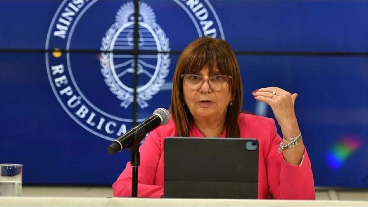 La ministra de Seguridad de la Nación, Patricia Bullrich. Fuente: (Perfil)