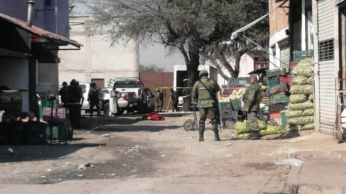 Militares acudieron al sitio del ataque armado