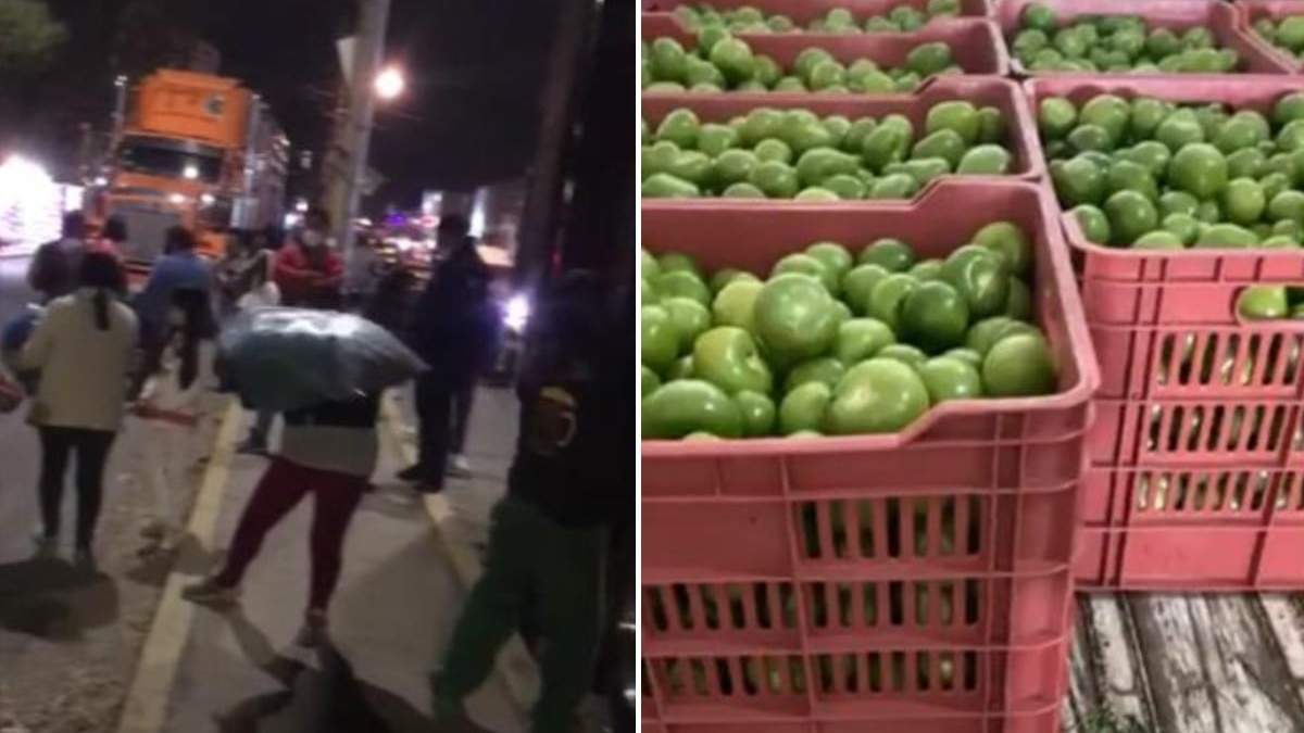 Toneladas de verdura son regaladas a las personas por parte de El Toñín