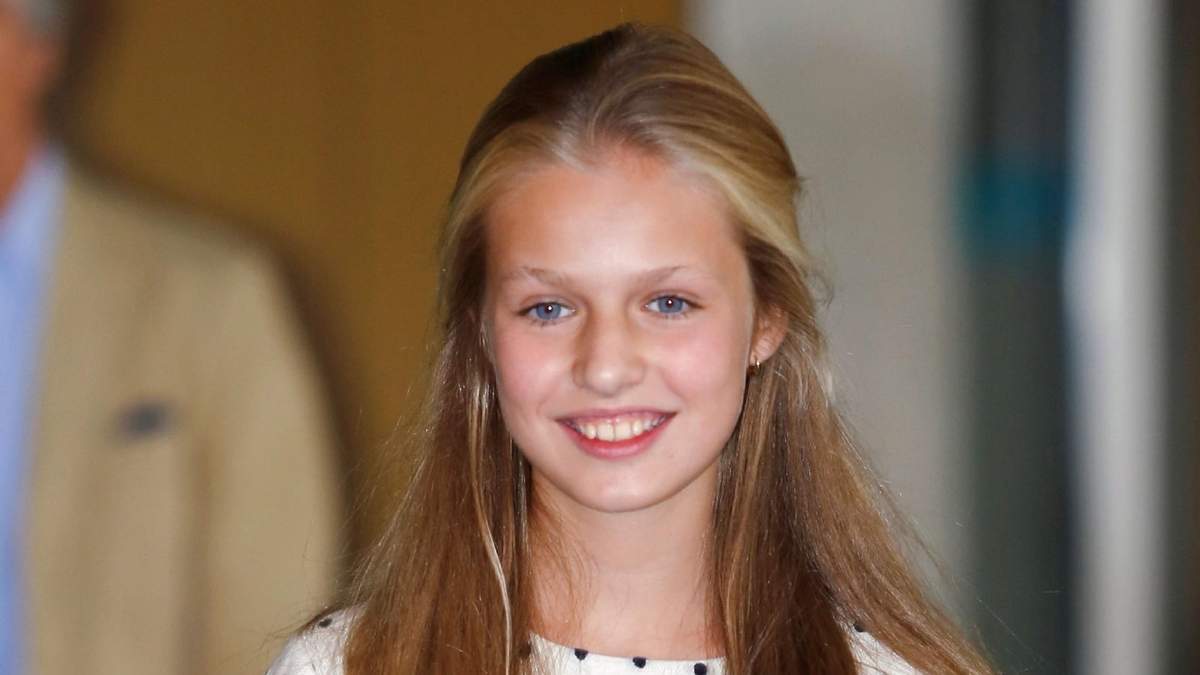 La princesa Leonor de Borbón. Fuente: (Twitetr)