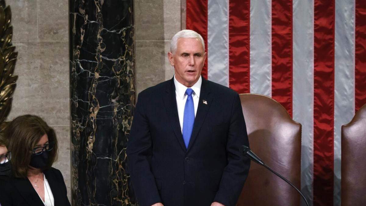 El vicepresidente estadunidense Mike Pence