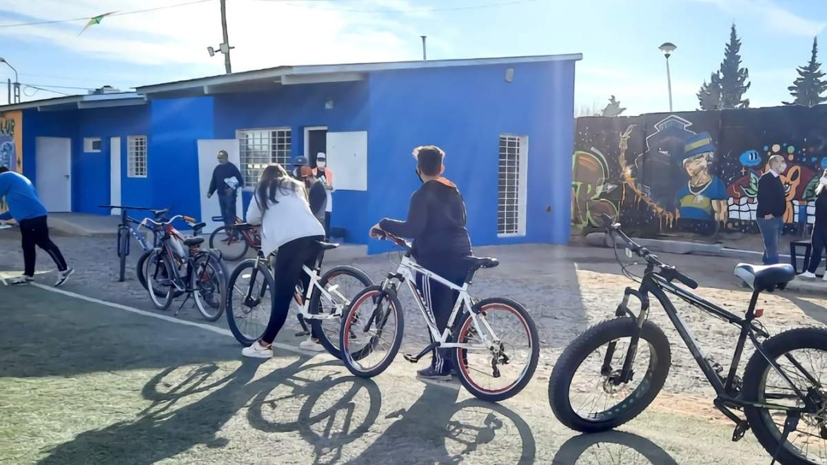 Registro de bicicletas en Neuquén. Fuente: (Twitter)