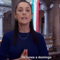 El INE ordena retirar spots de segundo informe de Sheinbaum en Hidalgo