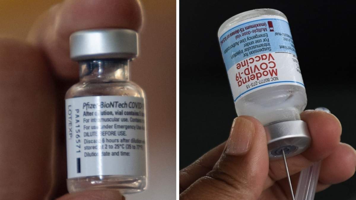 Vacunas Pfizer y Moderna