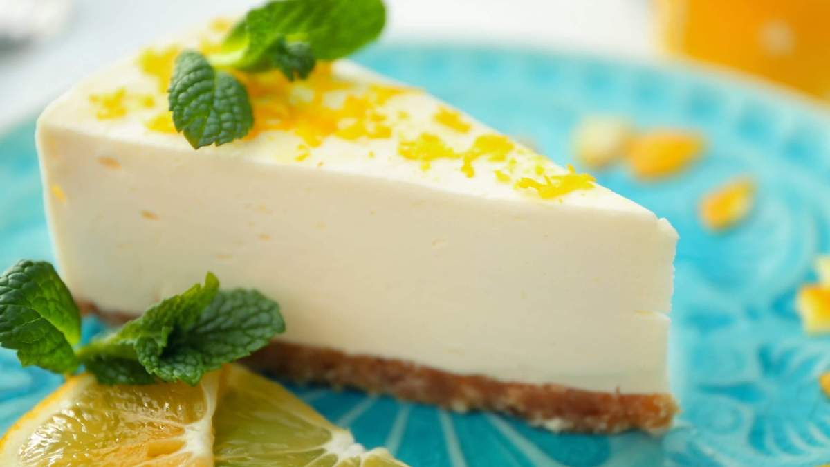 Cheesecake de limón. Fuente: (Instagram)
