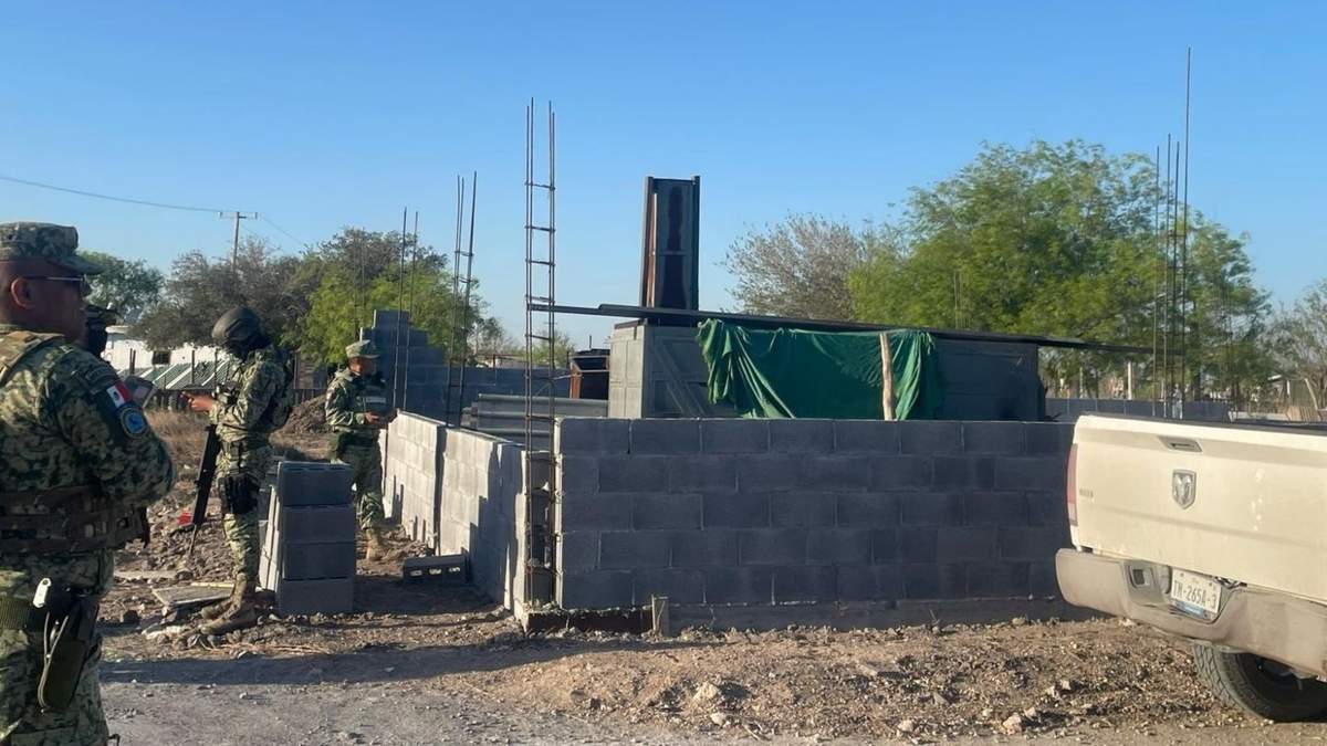 El Ejército resguarda el sitio donde se localizó el crematorio