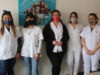 Zapala: preocupación de alumnas de la carrera de Enfermería de la Cruz Roja Argentina
