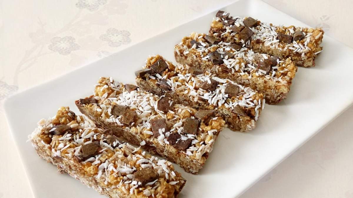 Barritas de cereal. Fuente: (Instagram)