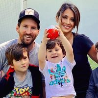 Tras ganar el Mundial, así fue el emotivo festejo de Lionel Messi con su familia