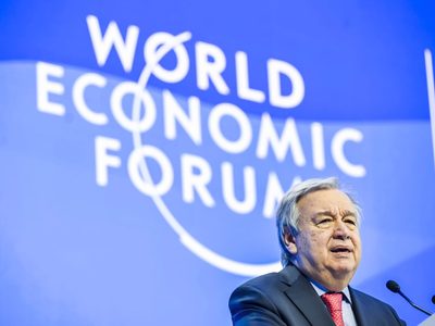 Guterres en Davos: el mundo está en un "estado lamentable"