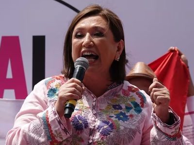 Durante la “Marcha de la Impunidad” Xóchitl Gálvez acusa a Morena de proteger a Cuauhtémoc Blanco