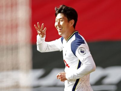 Tottenham: sin Bale y con un póker de Son vapulearon al Southampton