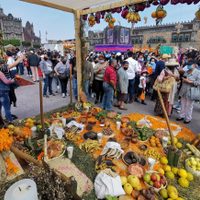 Con representación de pueblos originarios, la Gran Ofrenda del Día de Muertos en el Zócalo