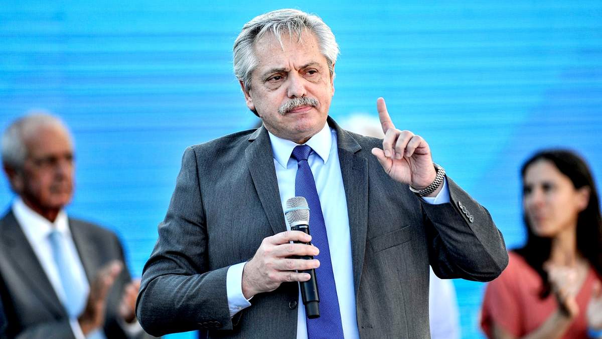 Presidente Alberto Fernández. Fuente: (Twitter)