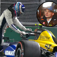 “Que lo hagan ellos”: Max Verstappen defendió a Franco Colapinto de las críticas por su accidente