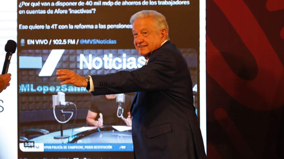 El presidente López Obrador rechazó pretendan robarse las afores no reclamadas como asegura la oposición