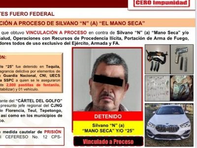 Ejército y Guardia Nacional detienen en Tequila a Silvano “N”, líder del CJNG