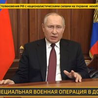 Putin anuncia una operación militar en el este de Ucrania