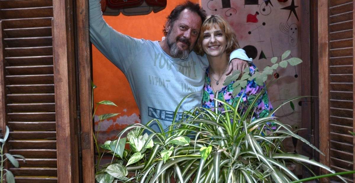 Luis Luque y Silvia Kutika. Fuente: (Instagram)