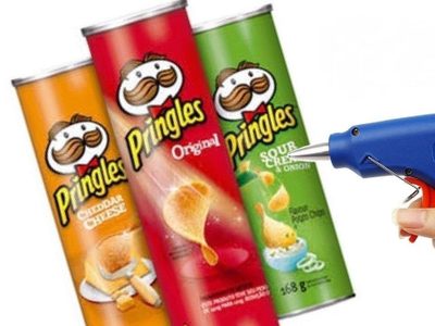 No tires las latas de Pringles o de papas fritas: creá este hermoso porta joyas que combina con todo