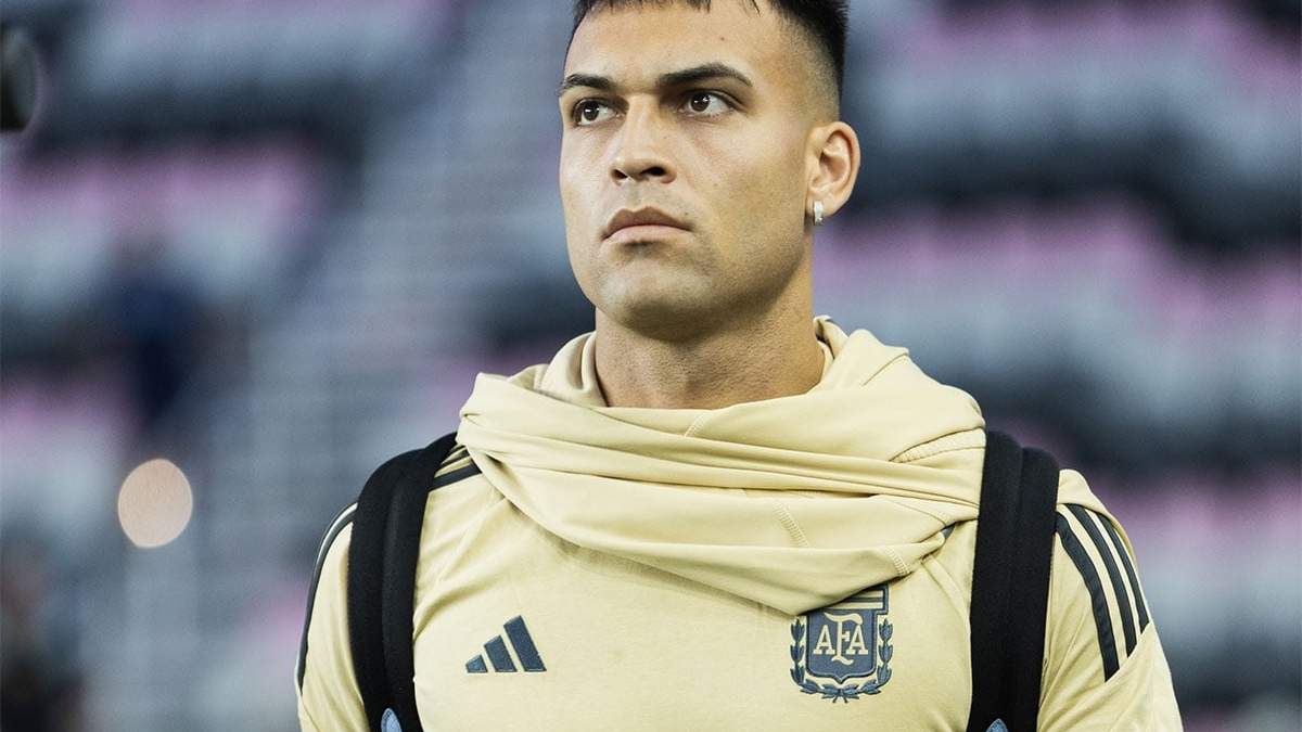 Lautaro Martínez. Entró y metió doblete.