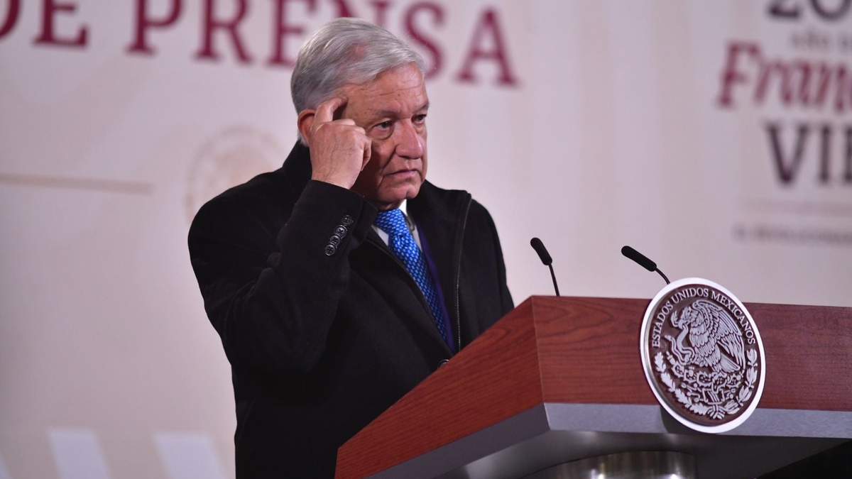 El presidente López Obrador
