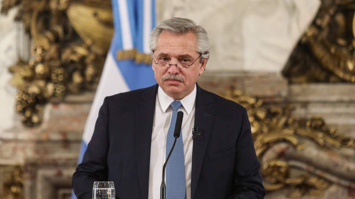 Alberto Fernández, presidente. Fuente: (Twitter)