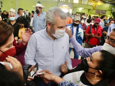 Alfredo Ramírez Bedolla da positivo a covid-19