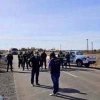Los mineros de Andacollo permanecen en la Ruta 22