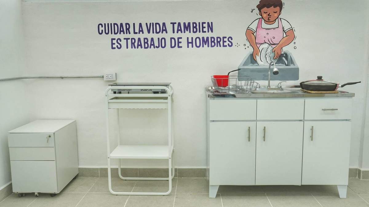 Inauguración de la Casa de las 3Rs del Cuidado “Pioneras de la Transformación”, en la colonia Pedregal de Santo Domingo, alcaldía Coyoacán, el pasado 21 de abril