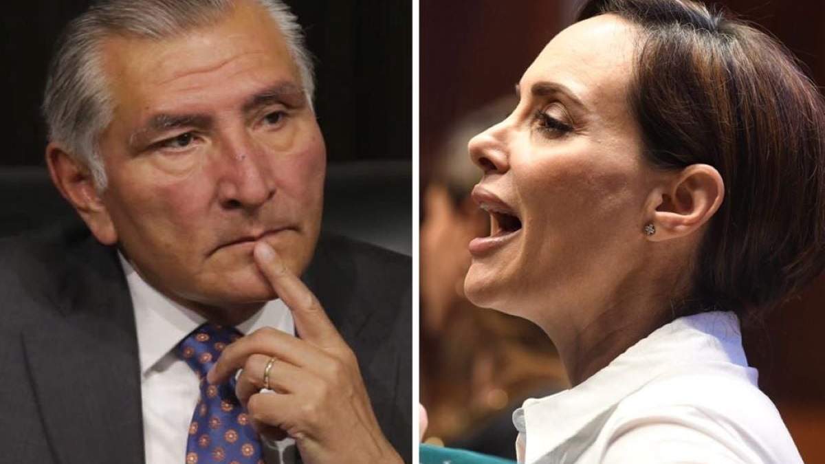 Adán Augusto López y Lilly Téllez