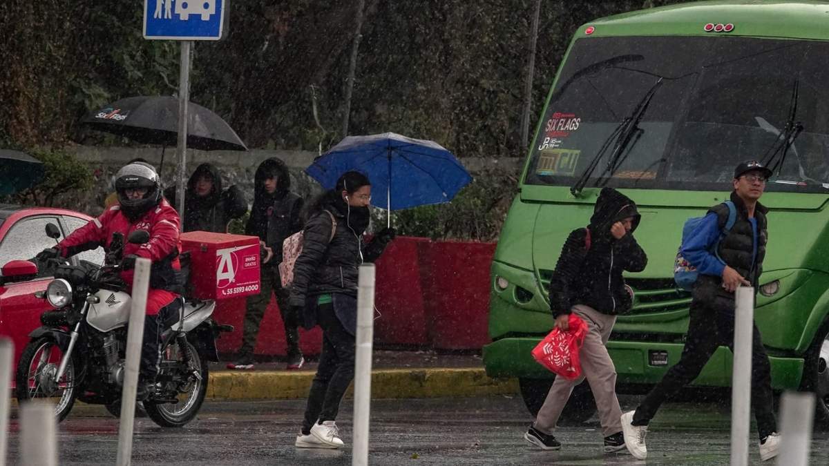 También en la Ciudad de México se prevén lluvias