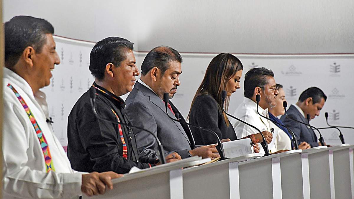 Los candidatos a la gubernatura de Oaxaca. Juego sucio