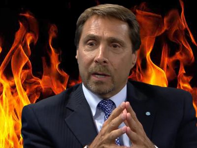 “Es con humor”: el exabrupto de Eduardo Feinmann al referirse a un discurso presidencial