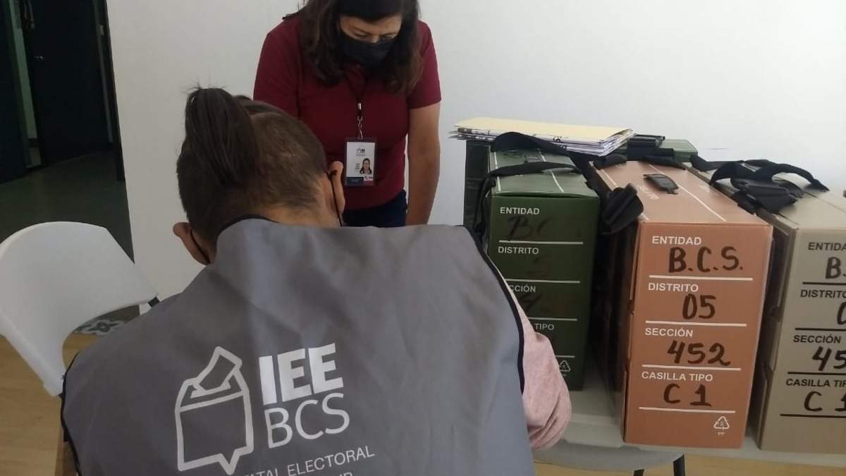 Preparativos para la elección en Baja California