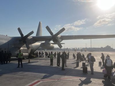 Así fue la llegada de los primeros ciudadanos argentinos que llegaron repatriados desde Israel
