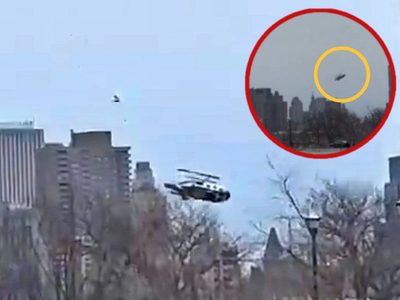 Captan en VIDEO el momento exacto del desplome de helicóptero en Nueva York