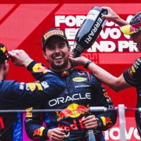 "Checo" Pérez es tercer lugar en el GP de China