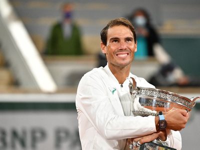 De película: la romántica celebración de Rafael Nadal y Xisca Perelló por su 13° Roland Garros