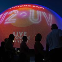 U2 inaugura el foro Sphere en Las Vegas con visuales impresionantes (Video)