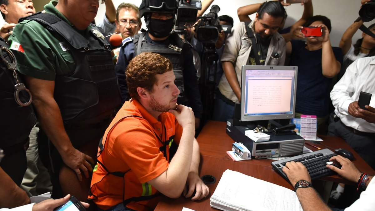 Enrique Capitaine Marín, uno de los cinco denominados "Porkys", implicado en la violación a una joven en el puerto de Veracruz