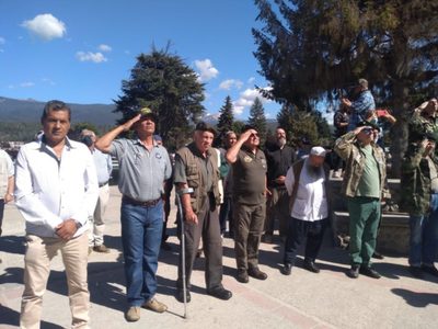 Fuerte repudio por la presencia de Aldo Rico en el aniversario de El Bolsón