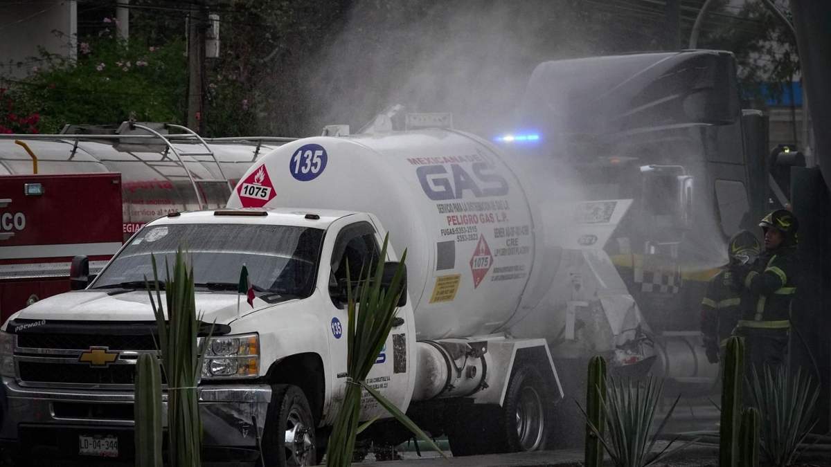 Fuga de gas de pipa